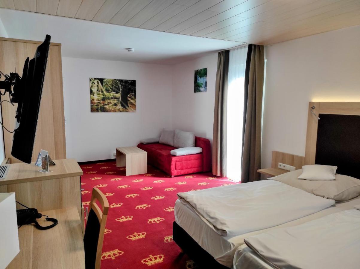Wellness Hotel Garni Krone 바이에르스브론 외부 사진